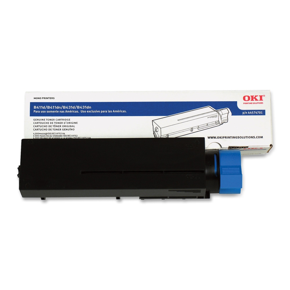 OKI 44574701 Black Toner Cartridge MPN:44574701