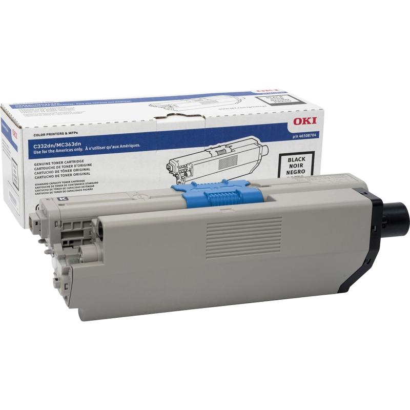 OKI 46508704 Black Toner Cartridge MPN:46508704