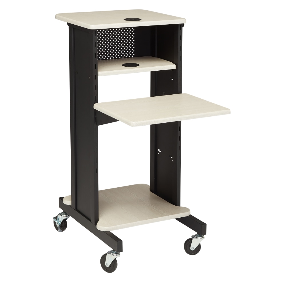 Oklahoma Sound? Premium Presentation Cart, Black/Ivory MPN:#PRC200