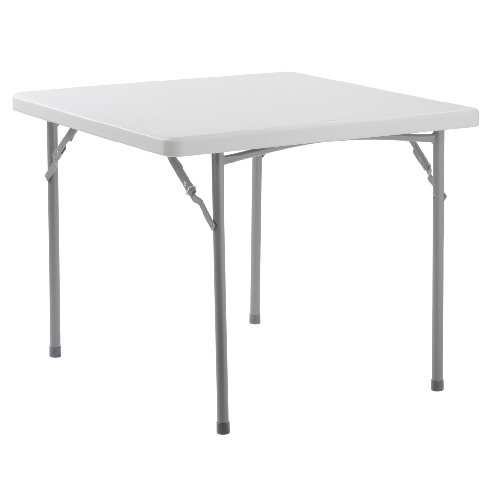 National Public Seating BT Series Heavy-Duty Folding Table, 36in x 36in, Speckled Gray MPN:BT3636/1