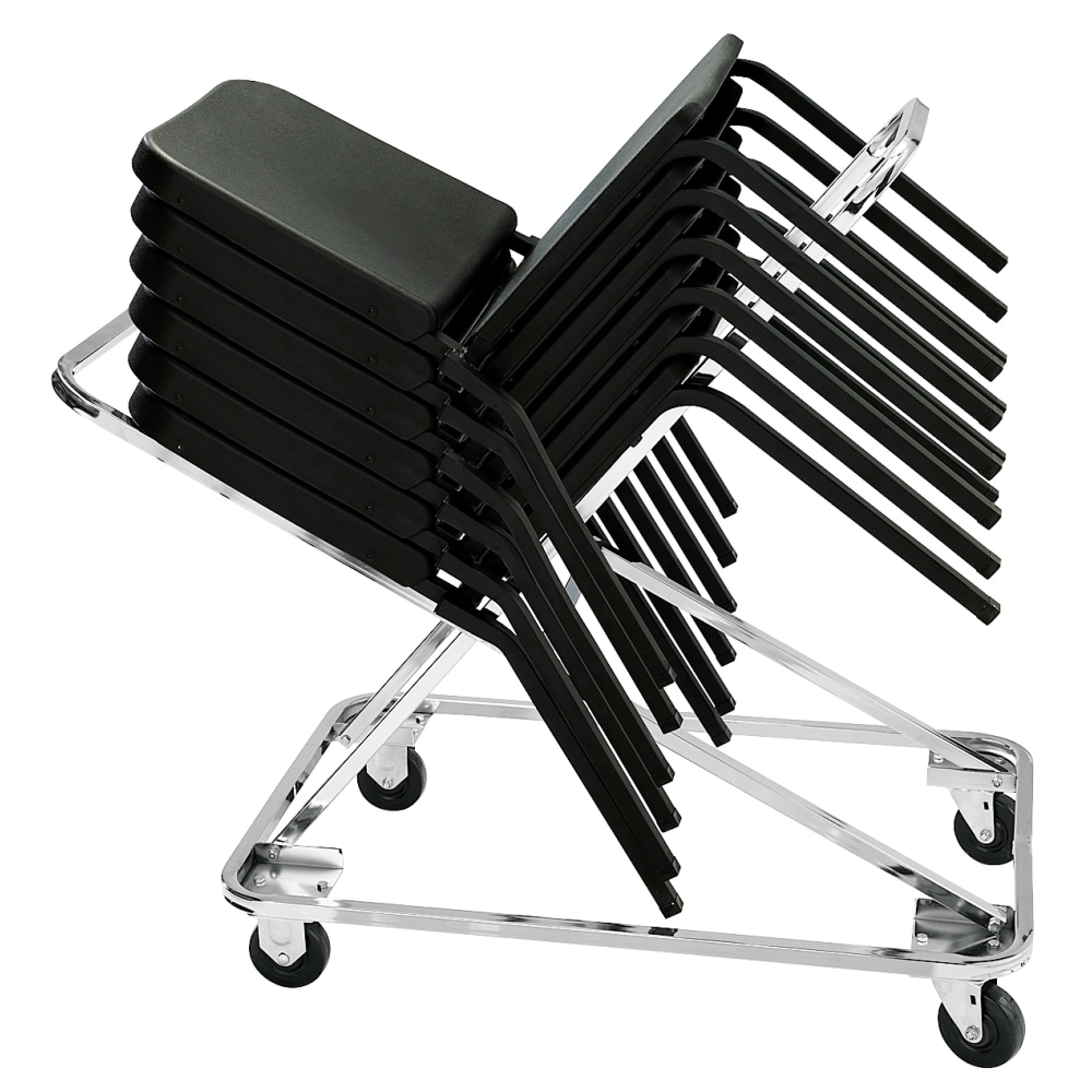 National Public Seating Dolly, DY82, 38inH x 22-3/4inW x 35inD, Chrome MPN:DY-82