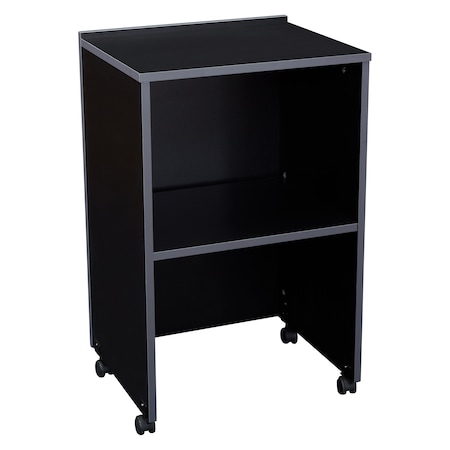 AV Cart/Lectern Base, Black MPN:112-BK