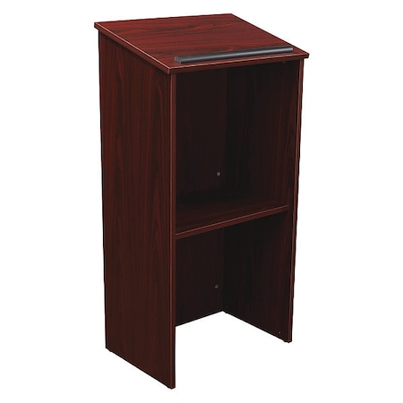 Lectern, 46.5 in H, Mahogany MPN:222-MY