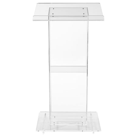 Acrylic Lectern w/Shelf MPN:401S