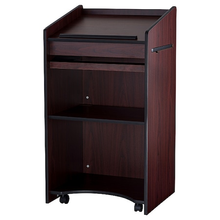 Floor Lectern w/Two Shelves MPN:600-MY