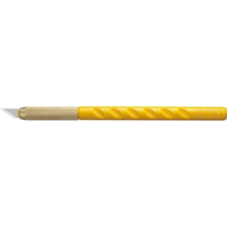 Art Knife, 5/16 In DIa, 6-1/4 In L, ABS, Ylw MPN:AK-1/5B