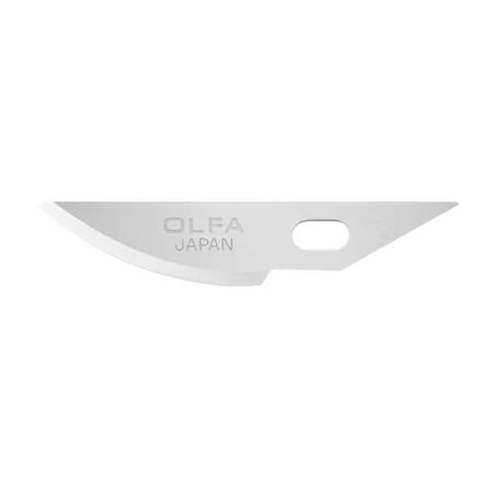 Precision Art Blade, Curved, For 6ZTJ9, Pk5 MPN:KB4-R/5
