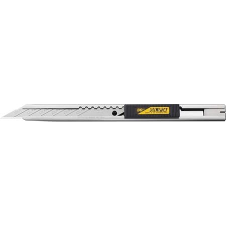 7/16 in. x 5-3/8 in. Stainless Steel Snap-Off Art Knife MPN:SAC-1
