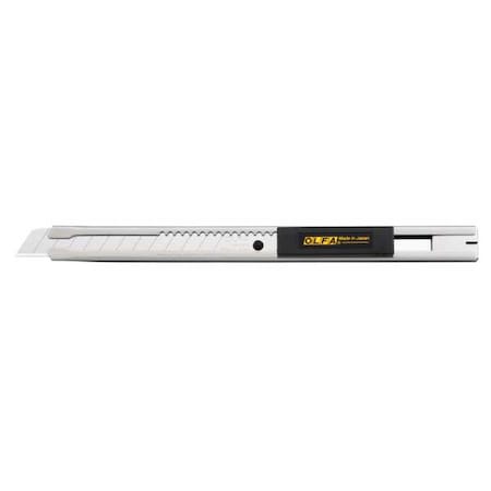 Retractable Snap-Off Utility Knife, Stainless Steel MPN:SVR-2