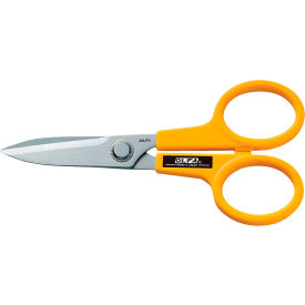 OLFA® SCS-2 Heavy Duty Serrated Edge Stainless Steel Scissors Yellow 7