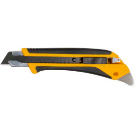 OLFA® LA-X Fiberglass Rubber Grip Utility Knife - Black/Yellow 1072198