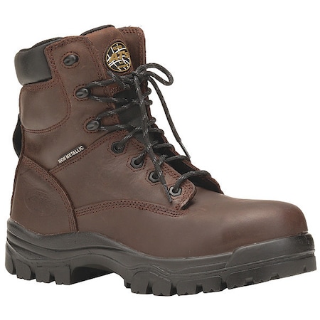 Men's 6-Inch Work Boot, 13, Composite Toe, 6 in H, Brown, 45637C-BRN MPN:45637C-BRN