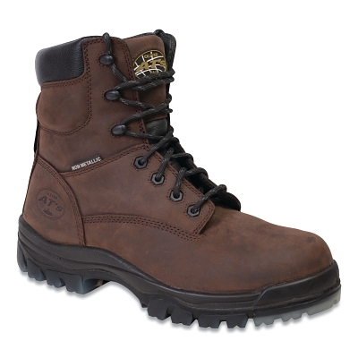 Brown Leather Lace Up 6IN Composite Toe MPN:45637C-BRN-080