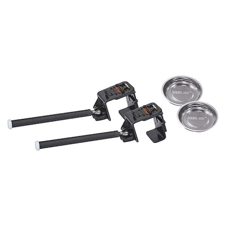 Wheel Arm, 5in.L, Adjustable, 100lb. Tires MPN:92100