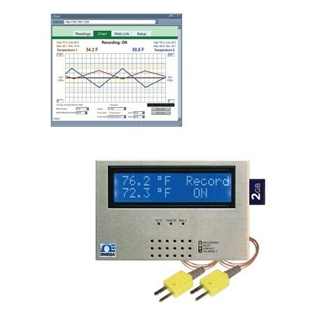 Environmental Monitor: 1°F to 1, 000°C, 0°C to 60°C, Included, ISD-TC, Temp, 0 Probes Included MPN:ISD-TC