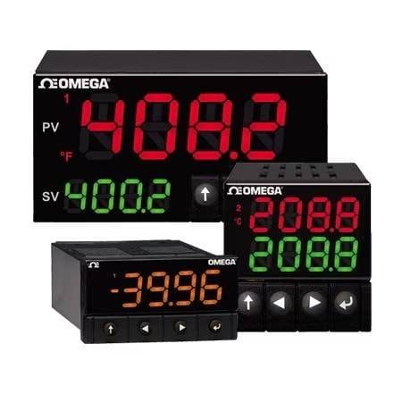 Temp/Proc Controller: Platinum Series, 1/32 DIN Size, B/C/E/J/K/R/S/T, PID, 0°C to 50°C MPN:CN32PT-330