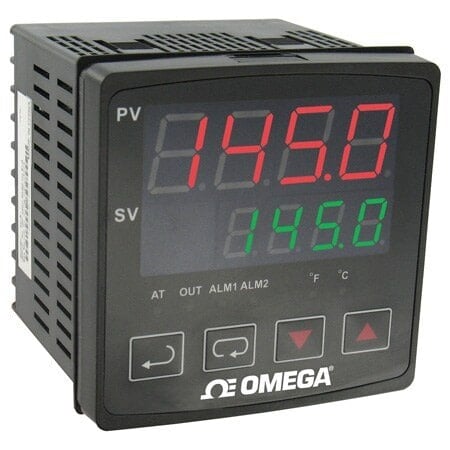 Dial Limit Controller: CN730, 1/4 DIN Size, RTD, 100 to 240V AC, 0 Degrees C to 50 Degrees C, Digital, 5 A MPN:CN733