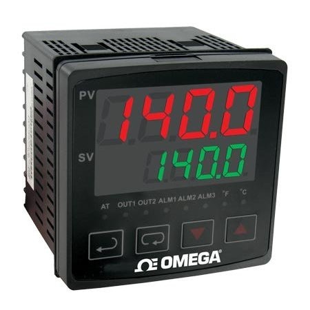 Dial Limit Controller: CN7800, 1/16 DIN Size, RTD, 100 to 240V AC, 0°C to 50°C, Digital, 5A MPN:CN7833