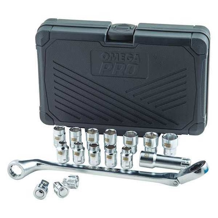 Flex Ratchet, Thru Sockets, 1/2
