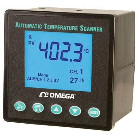10-Point Scanner: 0 Display Span - Min, 9 V DC, 0.56 in Digit Ht - Max., RS-232, 5 A @ 250V, 0 MPN:DP1001AM