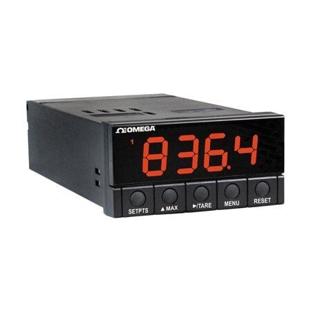 Process Meter: 0 Display Span - Min, 9, 999 Display Span - Max, 115 V AC, 24 V DC, 5 A @ 250V MPN:DP25B-E-A