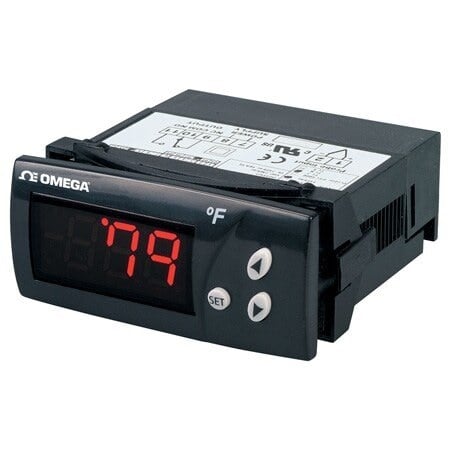 Temperature Panel Meter: 0 Display Span - Min, 110 V AC, 24 V DC, 0.5 in Digit Ht - Max., SPDT MPN:DP7001