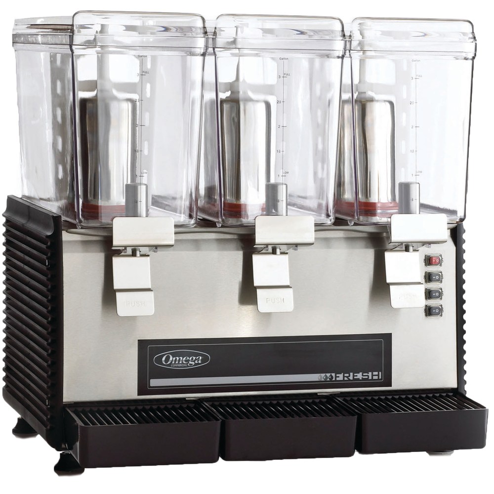 Omega 3-Gallon Bowl Drink Dispenser, Black MPN:OSD30