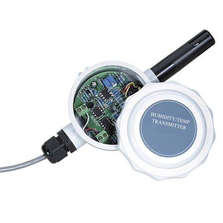 Temperature and Humidity Transmitter: 0 Degrees C to 50 Degrees C, 2.75 in Probe, Wall Mount Mounting, 4 MPN:HX303AC