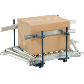 Steel Guard Rail Kit (Pair) GCBS-5-1.6-A for Omni Metalcraft 5' Straight Roller Conveyor GCBS-5-1.6-A