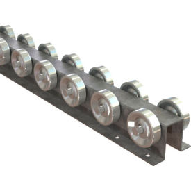 Omni Metalcraft Straight Flow Rail FRWP1.94-4-3-10 - Top Hat 2-17/32