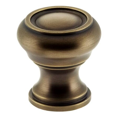 Traditional Cabinet Knob Antique Bronze 1-1/2