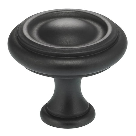 Classic Cabinet Knob Oil Rubbed Bronze 1-3/16