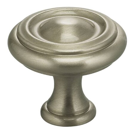 Classic Cabinet Knob Satin Nickel 1-3/16