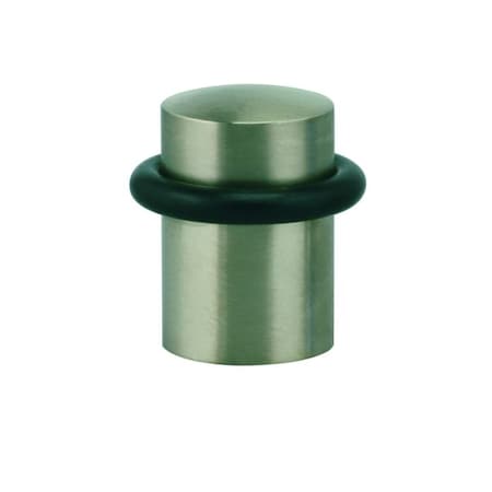Floor Door Stop Satin Nickel 1-3/4
