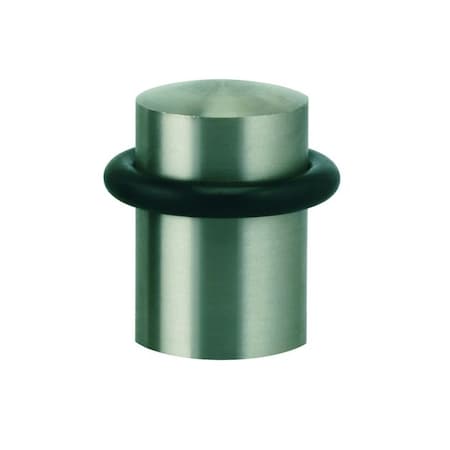 Floor Door Stop Satin Chrome 1-3/4