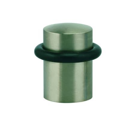 Floor Door Stop Satin Nickel 1-1/4