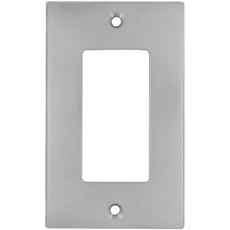 Triple Rocker Modern Switch Plate, Number of Gangs: 1 Solid Brass MPN:8023/S.15