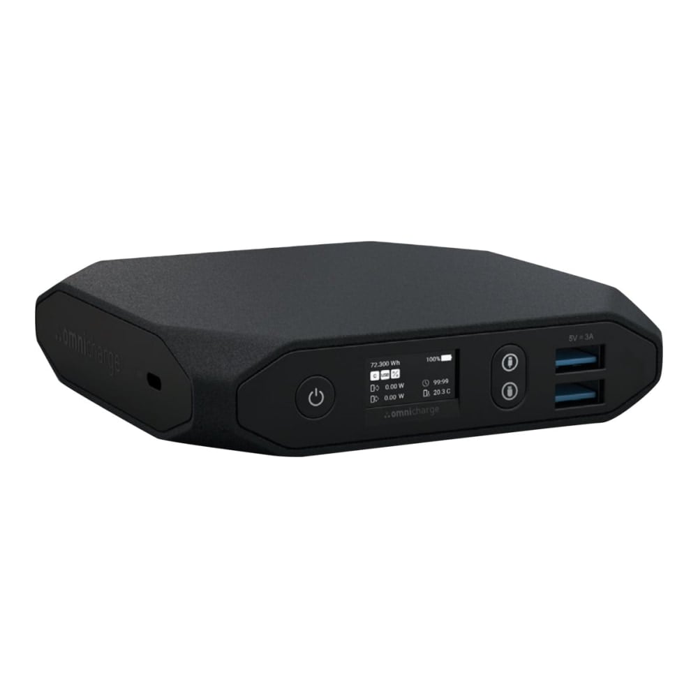 Omnicharge Omni20+ USB-C Power Bank, 20000 mAh MPN:OP2CA002