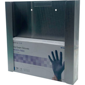 Omnimed Slimline Double Stainless Steel Glove Box Holder 9-5/8