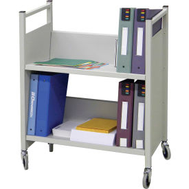 Omnimed® Cubbie Transport Cart 100 lbs Capacity Light Gray 260500