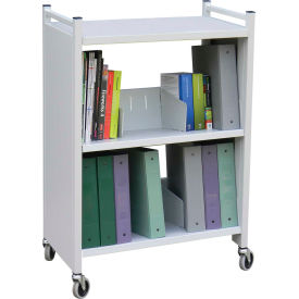 Omnimed® Carrier Transport Cart 100 lbs Capacity Light Gray 260510