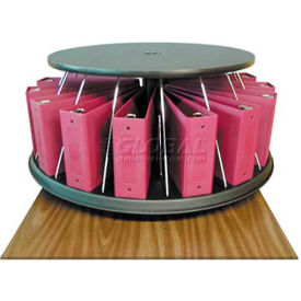 Omnimed® Single Tier Counter-Top Chart Carousel 36