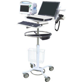 Omnimed® 350750 Laptop / Vital Signs Cart 350750