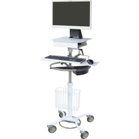 Omnimed® 350760 All-In-One Mobile Computer Cart 350760