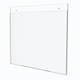 Omnimed Large Horizontal Sign Holder Acrylic 17