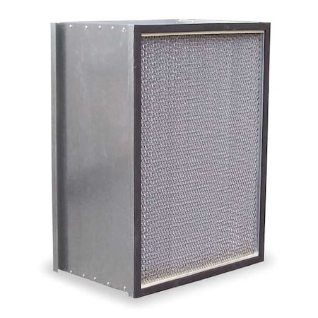 AirFilter, 12inD, 18inH, 24inW, Pleated MPN:OAH2418-40
