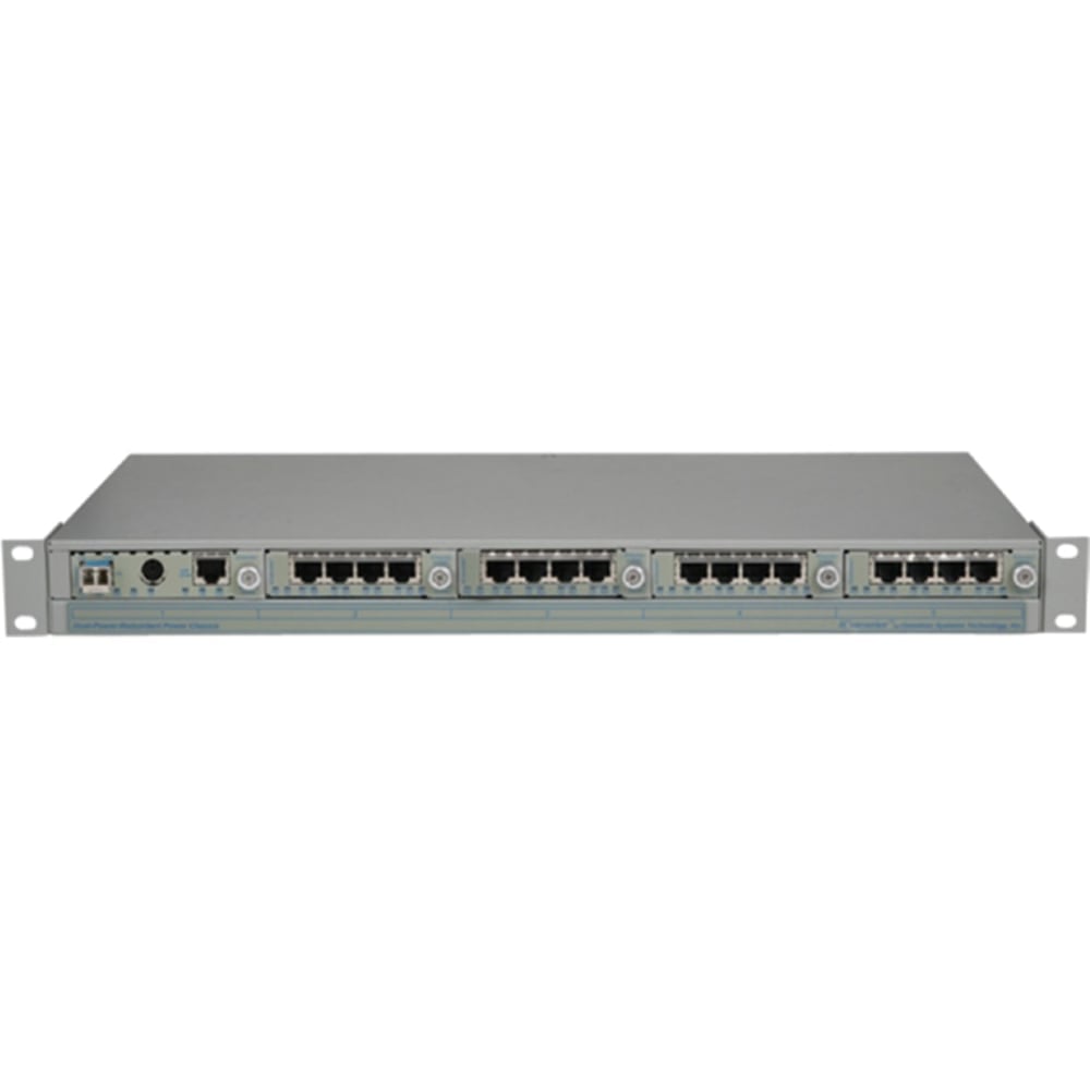Omnitron Systems iConverter Multiplexer - 1 Gbit/s - 1 x RJ-45 - 4 MPN:2420-0-12