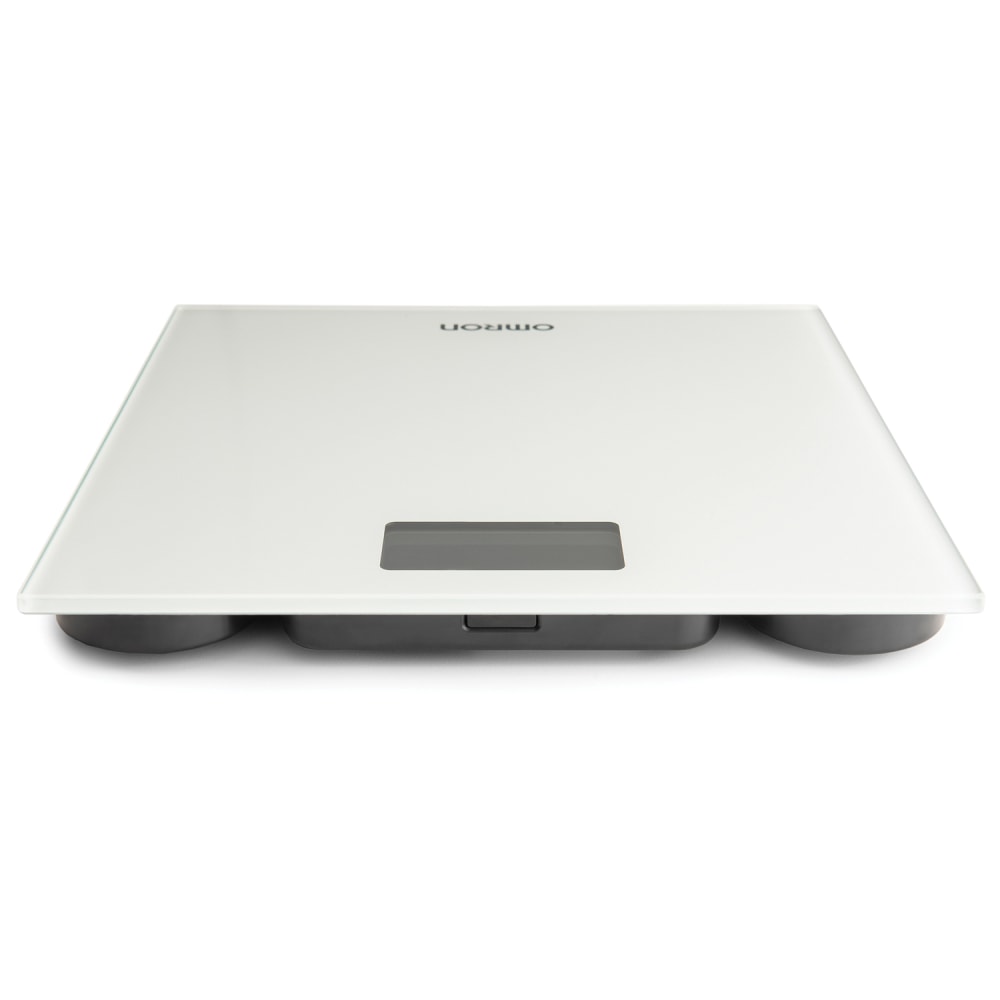 Omron SC-150 Bluetooth Digital Scale, 1inH x 10-5/8inW x 11-7/16inD, Silver MPN:SC-150