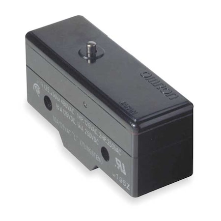 Snap Action Switch, Pin, Plunger Actuator, SPDT, 20 A at 480 V AC Contact Rating MPN:A-20G-B7-K