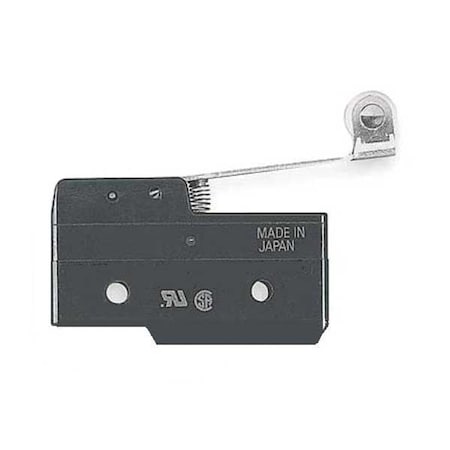 Snap Action Switch, Hinge Roller, Lever Actuator, SPDT, 20 A at 480 V AC Contact Rating MPN:A-20GV2